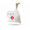 SIMPLEHUMAN Sáčky do odpadkového koša 4,5 L, typ A, zaťahovacie, 30 ks v balení CW0160