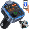 BLUETOOTH AUTOMOBILOVÝ FM TRANSMITER 3x USB ADAPTÉR RÝCHLA MP3 NABÍJAČKA