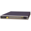 Planet IGS-6325-24P4S priemyselný L3 switch, 24x1Gb, 4x1Gb SFP, PoE 802.3at 440W, 48-56VDC, -40 ~ 75 ° C, IP30, fanless