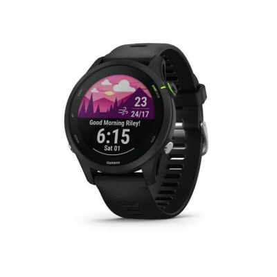 Garmin GPS sportovní hodinky Forerunner® 255 Music, Black, EU (010-02641-30)