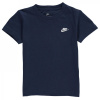 Nike NSW Futura T Shirt Infant Boys Navy 2 - 3 Years
