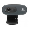 Logitech HD Webcam C270 webová kamera 3 MP 1280 x 720 px USB 2.0 Čierna, Šedá (960-000582)