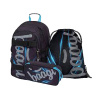 BAAGL A-30537 Skate Bluelight, školský set 3-dielny, batoh+peračník+taška na prezuvky