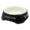 Miska SMALL ANIMALS potlač Hamster čierna 13 cm černá 13 cm