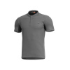 Pentagon Levantes Henley Stripes tričko, sivé - XS