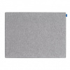 Textilná akustická napichovacia nástenka BOARD-UP 75x50 cm tichá sivá