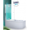 Roth Vaňová zástena sklápacia s otočným stenovým systémom TZVL2 120x140 (L) 742-120000L-00-02