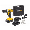 POWX00501 Aku šroubovák / vrtačka 20V LI-ION 3BAT POWERPLUS