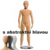 Figurína, manekýna detská FLEXIBLE 10 rokov, abstrakt, telová, flok, bez podstavca