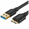 Kábel UGREEN USB-A 3.0 - Micro USB 3.0 0,5 m 5 Gb/s