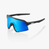 100 percent 100% S3 - Matte Black - HiPER Blue Multilayer Mirror Lens Športové cyklistické okuliare