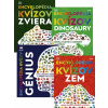 4x Encyklopédia kvízov KOMPLET (Génius+Zem+Zviera+Dinosaury)