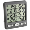 TFA teploměr a vlhkoměr s 3 bezdrátovými senzory 30.3054.10 KLIMA-MONITOR TFA30.3054.10