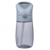 b.box Fľaša na pitie so slamkou 380 ml - chill out EUR