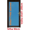 Soft Vchodové plastové dvere 3/3 sklo 90x190 cm - Akce!