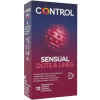 Kondómy Control Sensual Dots and Lines 12 kusov
