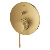 Grohe Sprchová baterie Essence New bez podomítkového tělesa Brushed Cool Sunrise 24058GN1