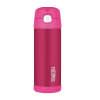 Detská termoska THERMOS so slamkou - ružová 470 ml