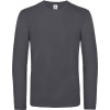 B&C | #E190 LSL, Tričko s dlhým rukávom, sivá dark, XXL