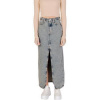 Calvin Klein Jeans Sukňa FRONT SPLIT MAXI J20J222869 Modrá