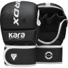 RDX Grapplingové rukavice Kara Shooter F6 bílé S/M