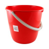 Vedro okrúhle, plastové – červené 12l