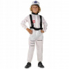 Kostým pre chlapca- Biely kostým Astronaut 134-152 cm (Biely kostým Astronaut 134-152 cm)