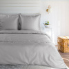 POSTEĽNÁ SÚPRAVA RETRO 6 160X200 CM, VANKÚŠ 70X80 CM/2KS SIVÁ