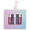 Baylis & Harding Jojoba, Vanilla & Almond Oil Signature Collection Glossy Lip Trio - darčeková sada 3 ml