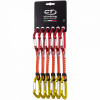 Sada expresek Climbing Technology 6X FLY WEIGHT EVO SET DY 12cm red/gold