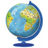 RAVENSBURGER 3D Puzzleball Dětský globus se zvířátky (anglický) 180 dílků