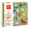 Sada s nálepkami Apli Kids - Zvieratá