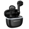 Borofone - Wireless Earbuds Sound FQ11 bezdrôtové slúchadlá (Bluetooth 5.4, 300 mAh, TWS, Siri aktivácia, in-ear dizajn) - čierne