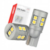 LED žiarovky CANBUS T10 W5W 12 SMD 3030 White 12V 24V AMIO-04243