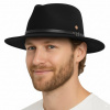 Cestovný vodeodolný čierny klobúk Mayser - Mathis Mayser (s ušnými klapkami) Veľkosť: 60 cm