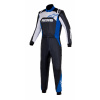 Alpinestars FIA kombinéza Atom Graphic, Čierna/strieborná/modrá