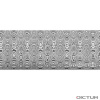 Dictum 831813 - Damasteel® DS93X™ Ladder Damascus Steel, 32 x 2.5 x 210 mm - Materiál