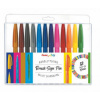 Kaligrafické štetce, sada, Brush Sign, 12 rôznych farieb PENTEL 32-0023 4016284345764