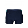 Modera Jacob Blue boxer plavky s nohavičkou AB 073 4XL tmavo modrá