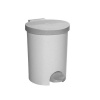Curver Odpadkový kôš, s pedálom, plastový, 15 l, CURVER, strieborno šedá