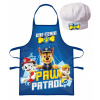 BrandMac Detská zástera Paw Patrol One Team s čiapkou