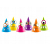 PartyDeco Monster párty klobúky 6ks