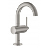 Grohe Atrio - Umývadlová batéria s výpusťou a otočným výtokom, veľkosť M, supersteel 32043DC3