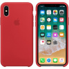 Apple iPhone X - Silicone case Farba Červená MQT52ZM/A