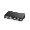Zyxel GS1100-24E sieťový prepínač Nespravované Gigabit Ethernet (10/100/1000) Čierna (GS1100-24E-EU0103F)