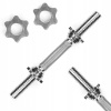 Tyč na činku - Gryf krátky na činky Grytka Dumbbell 25mm 36cm (Tyč na činku - Gryf krátky na činky Grytka Dumbbell 25mm 36cm)