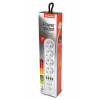 COLORWAY Prodlužovací napájecí přívod/ 4x 220V výstup/ 4x USB 5V / kabel 2m CW-CHE44W