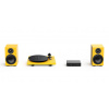 Pro-Ject Colourful Audio System 2 - All-in-one Hi-Fi systém s gramofonem - Satin Yellow