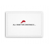 Fotoobraz 90x60 cm stredný ALL I WANT FOR CHRISTMAS