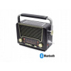 Sieťovo-batériové rádio AM, FM Radio Awaryjne Solárne rádio s kľukou